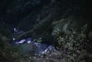 Looking down Queens Water Falls, Abadare Mountains